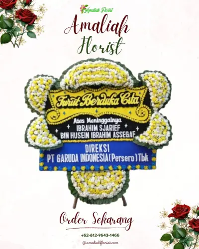 Papan Bunga Duka nagrog